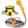 Ducha Portátil 12V + Cubo